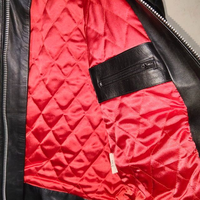 horn works ホーンワークス ワッペン ロンジャン ブラックレザー 