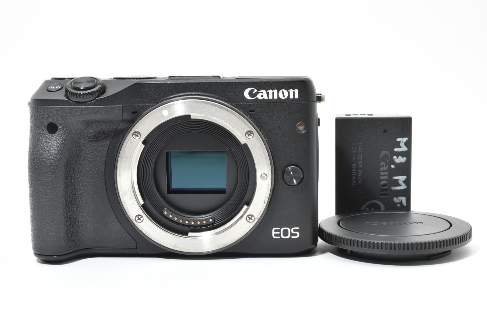 返品保証】☆実用品☆ キヤノン Canon EOS M3 ボディ ブラック