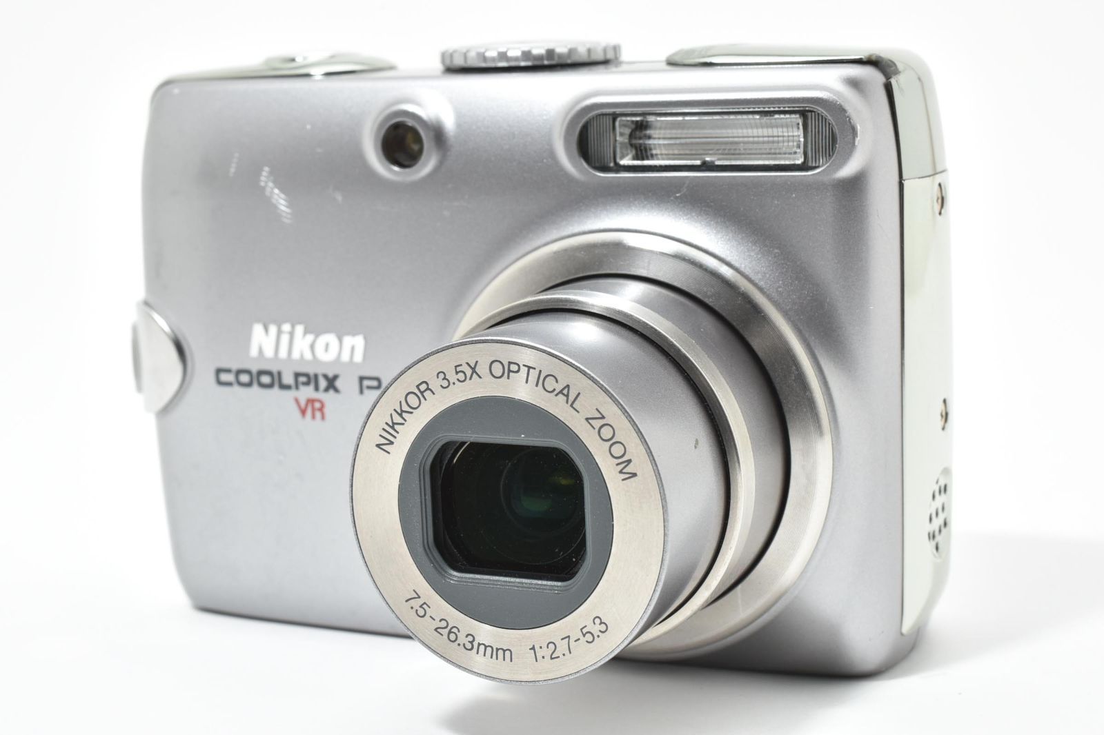 返品保証】☆良品☆ ニコン Nikon COOLPIX P4 3.5x バッテリー付き