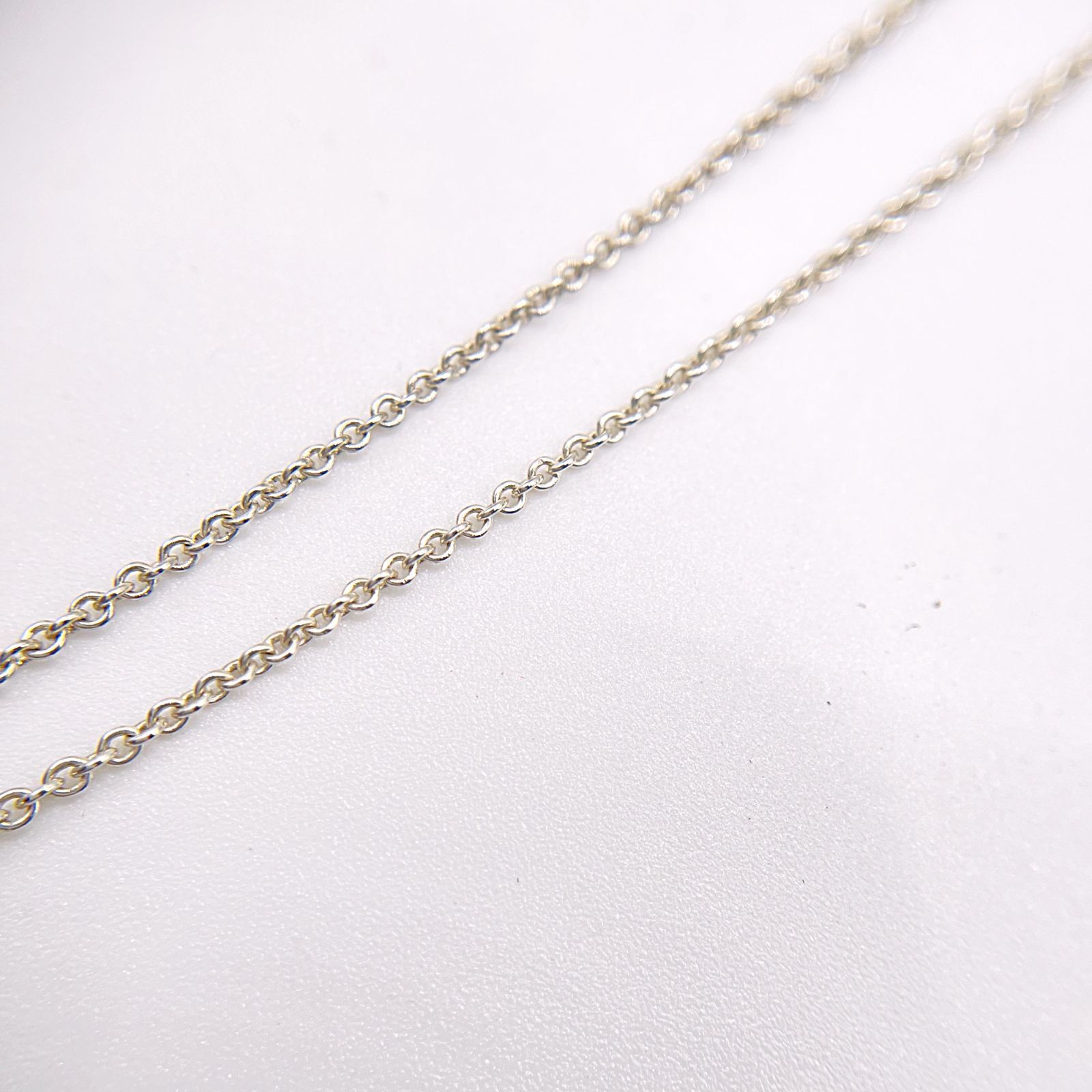 箱付き TIFFANY＆CO. ティファニー ナローバー 1837 ネックレス