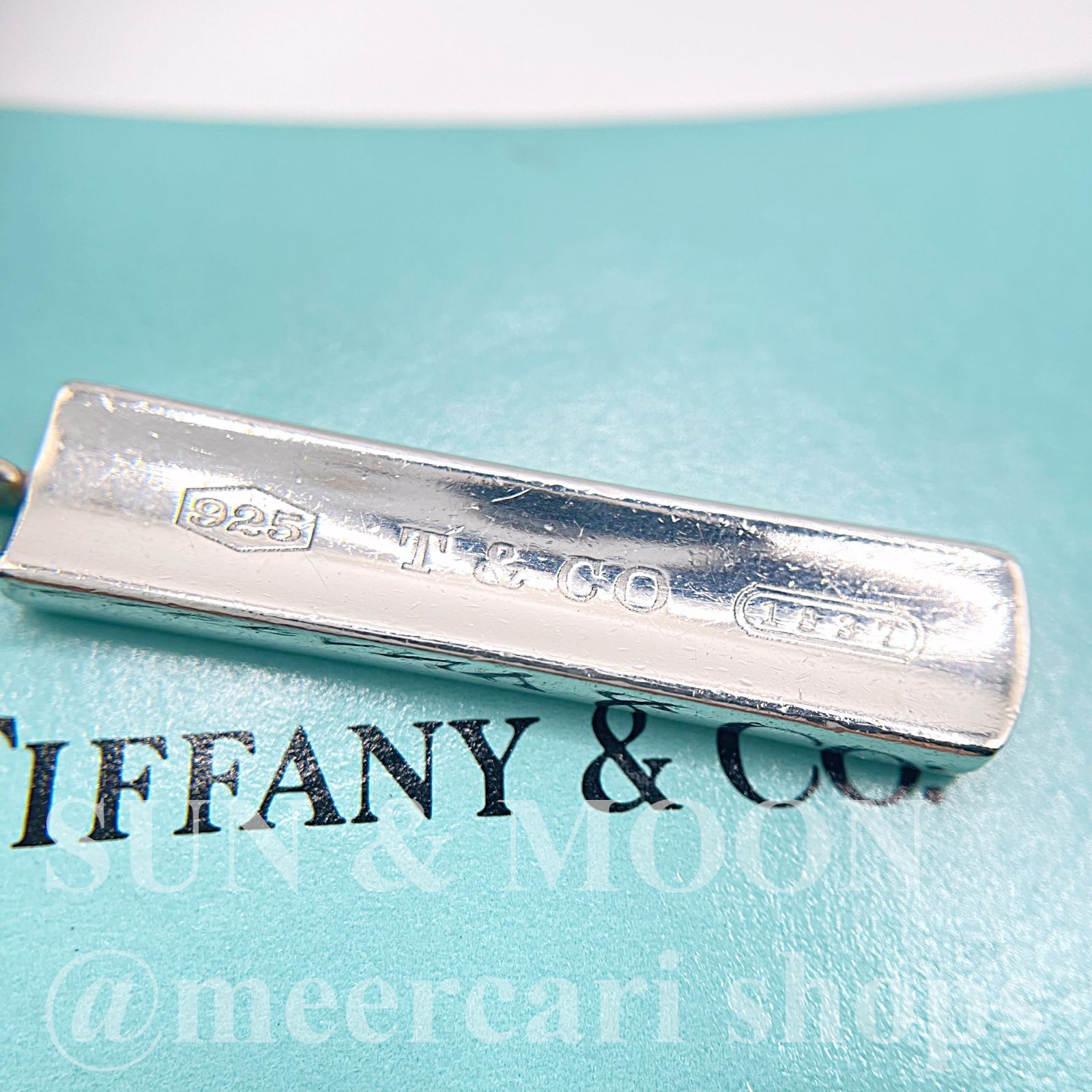 箱付き TIFFANY＆CO. ティファニー ナローバー 1837 ネックレス