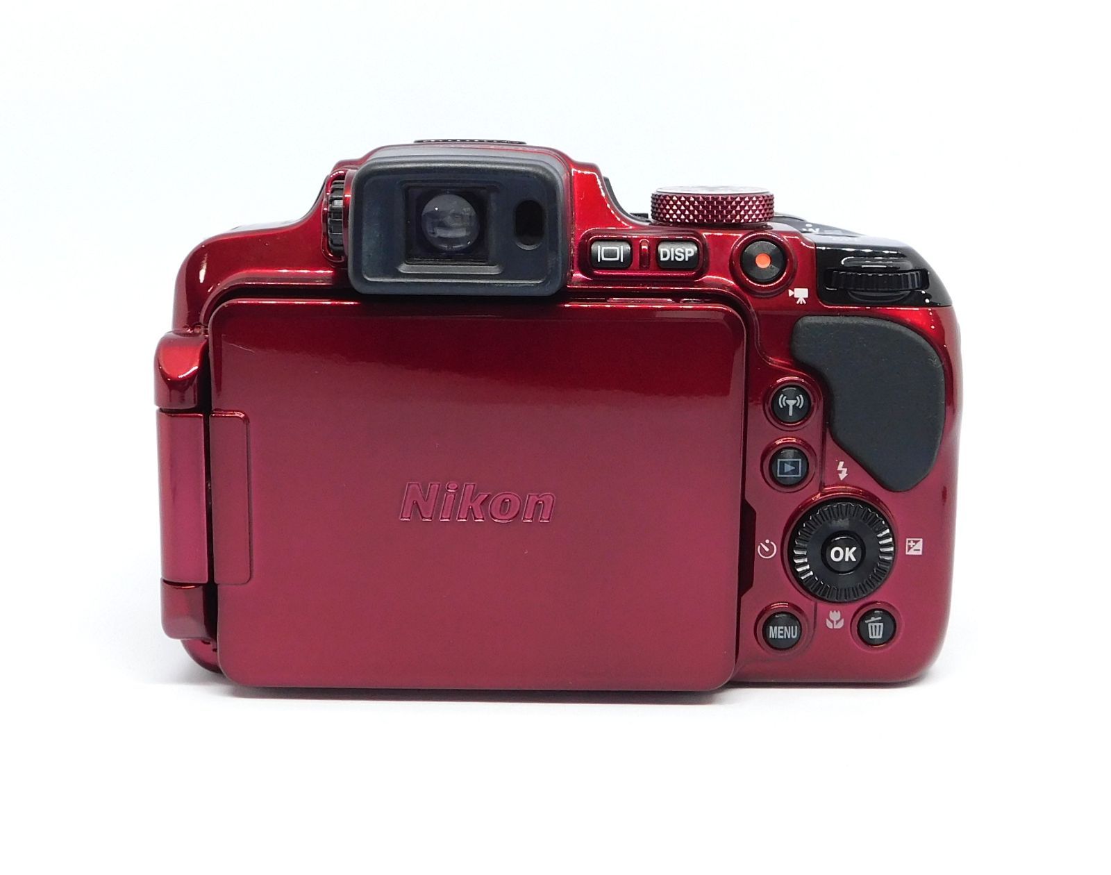 動作確認済み】ニコン Nikon COOLPIX P610 レッド バリアングル液晶