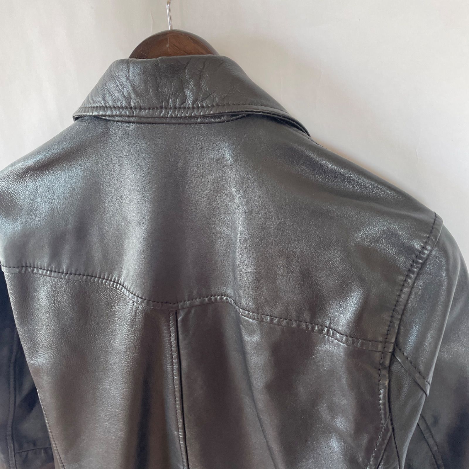 美品】LHP 羊革 エルエイチピー ダブルライダース ルイスレター