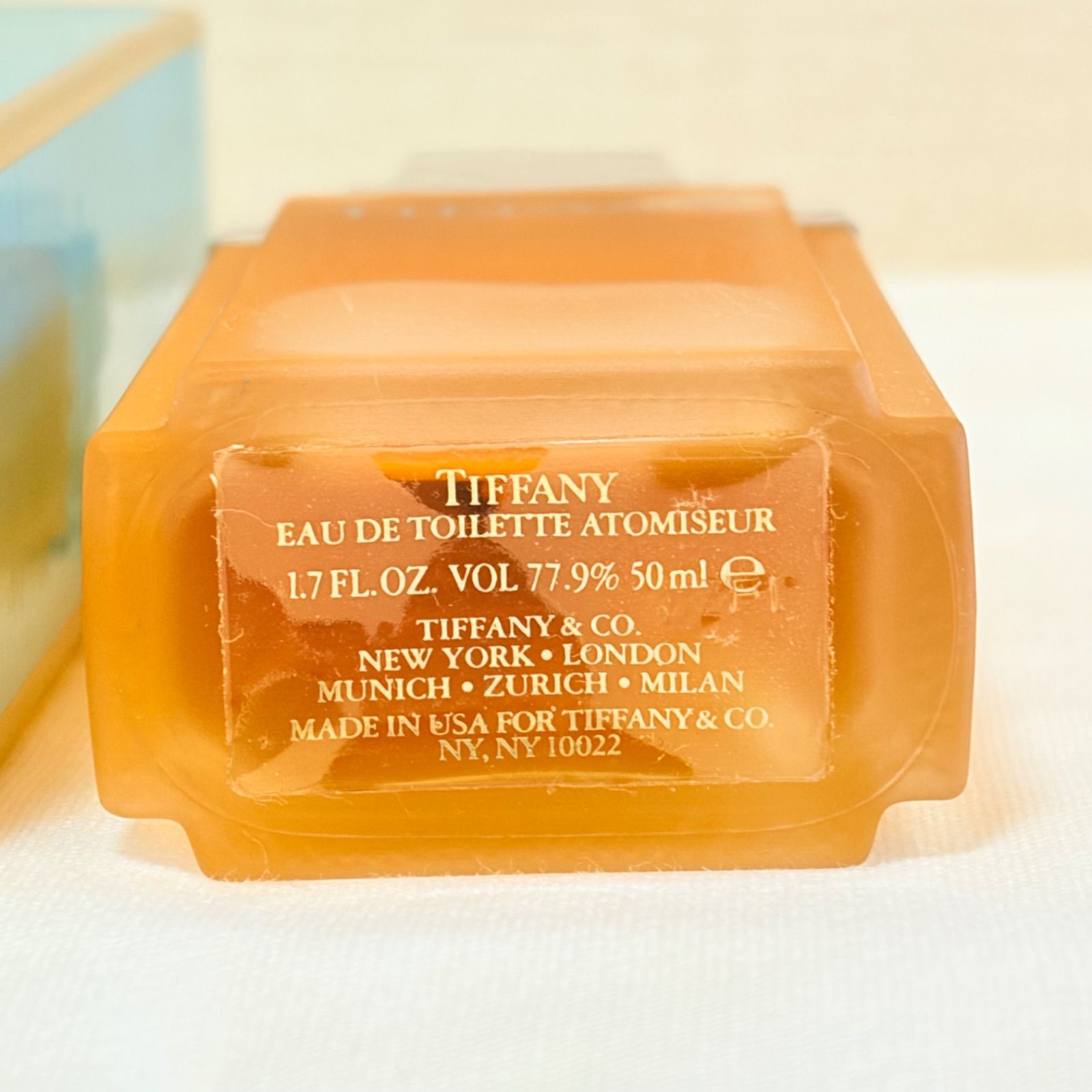 希少 TIFFANY ティファニー オードトワレ 50ml ヴィンテージ 香水 希少 新品未使用 TIFFANY eau de toilette ティファニー オードトワレ