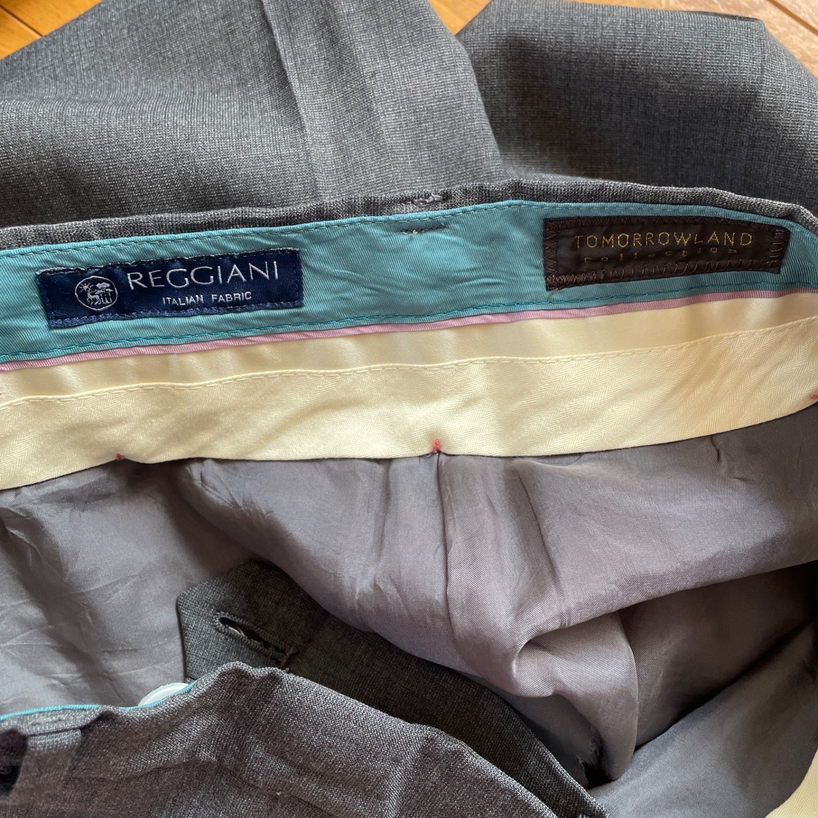 美品】トゥモローランド REGGIANI イタリア生地 レディース スーツ