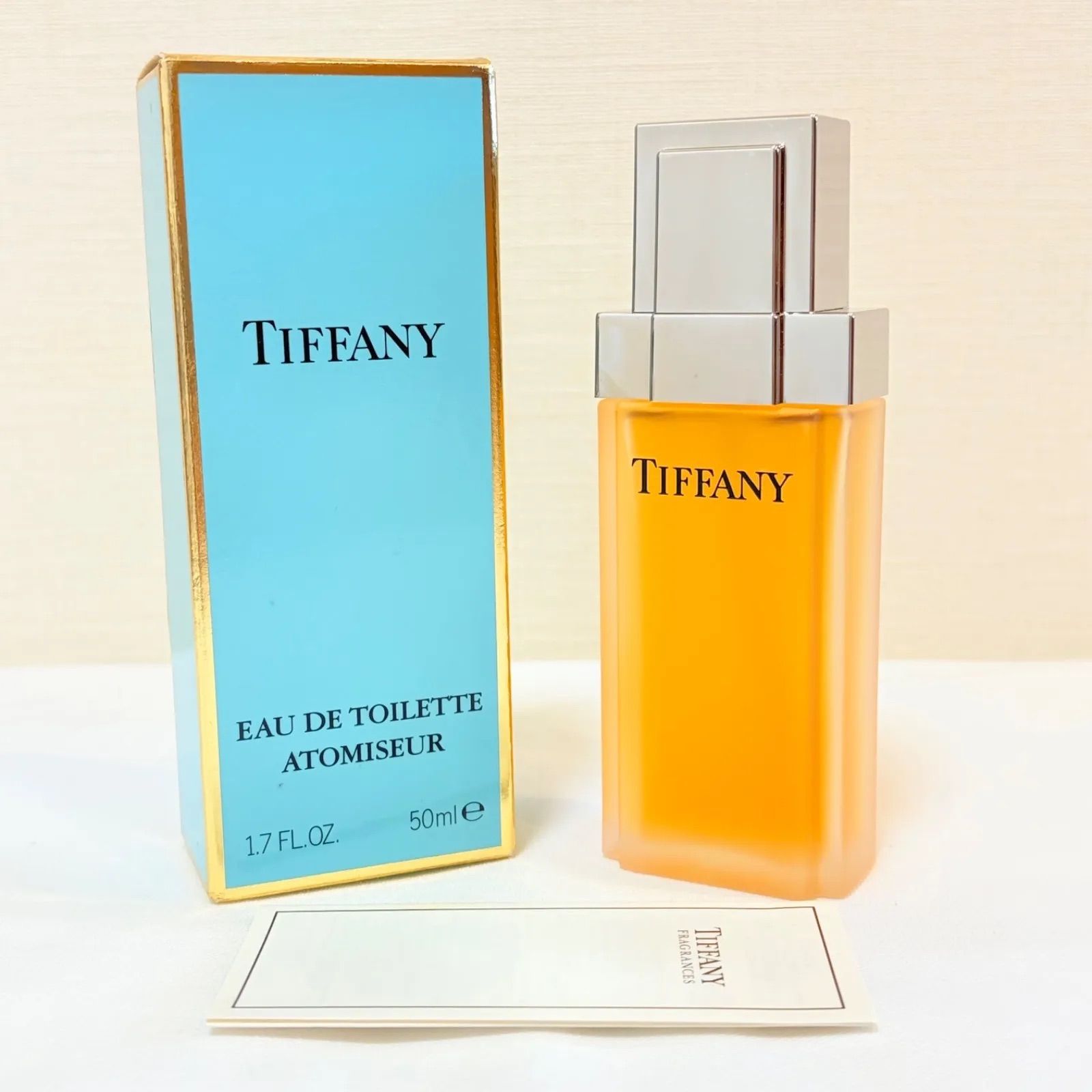 希少 新品未使用 TIFFANY eau de toilette ティファニー オードトワレ