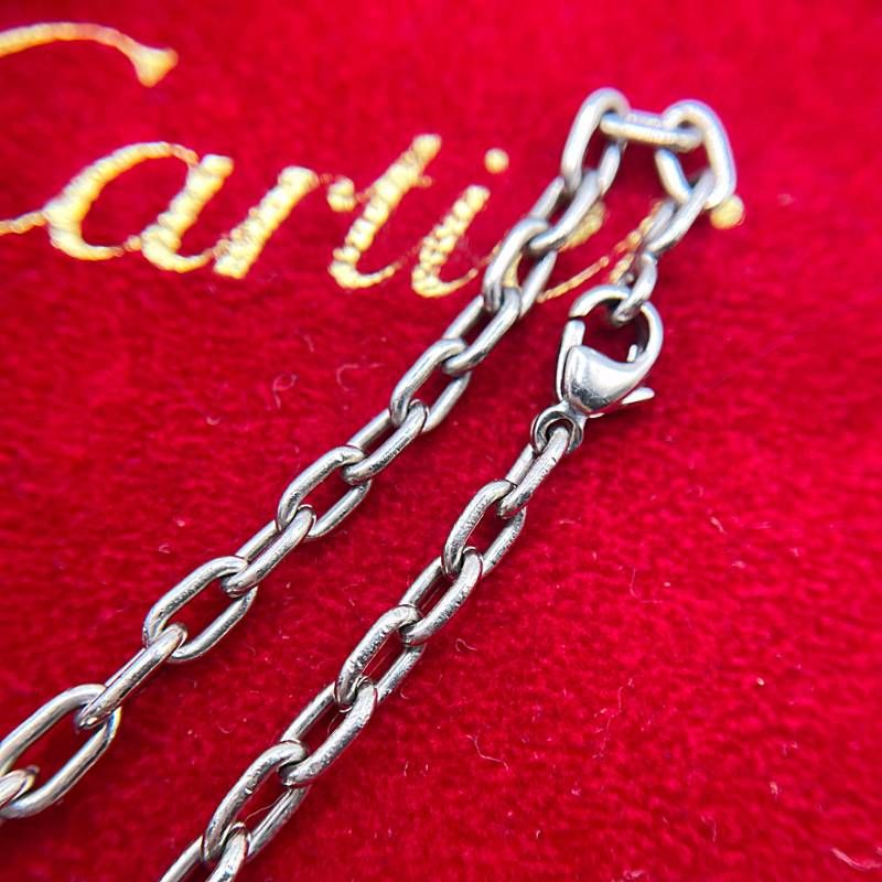 保存袋付き カルティエ パンテール キーリング チャーム シルバー