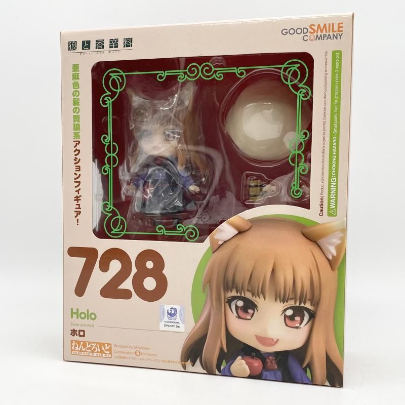 【新品未開封】 ねんどろいど 728 狼と香辛料 ホロ グッドスマイルカンパニー 中古】開封 ねんどろいど 728 ホロ グッドスマイルカンパニー 狼と