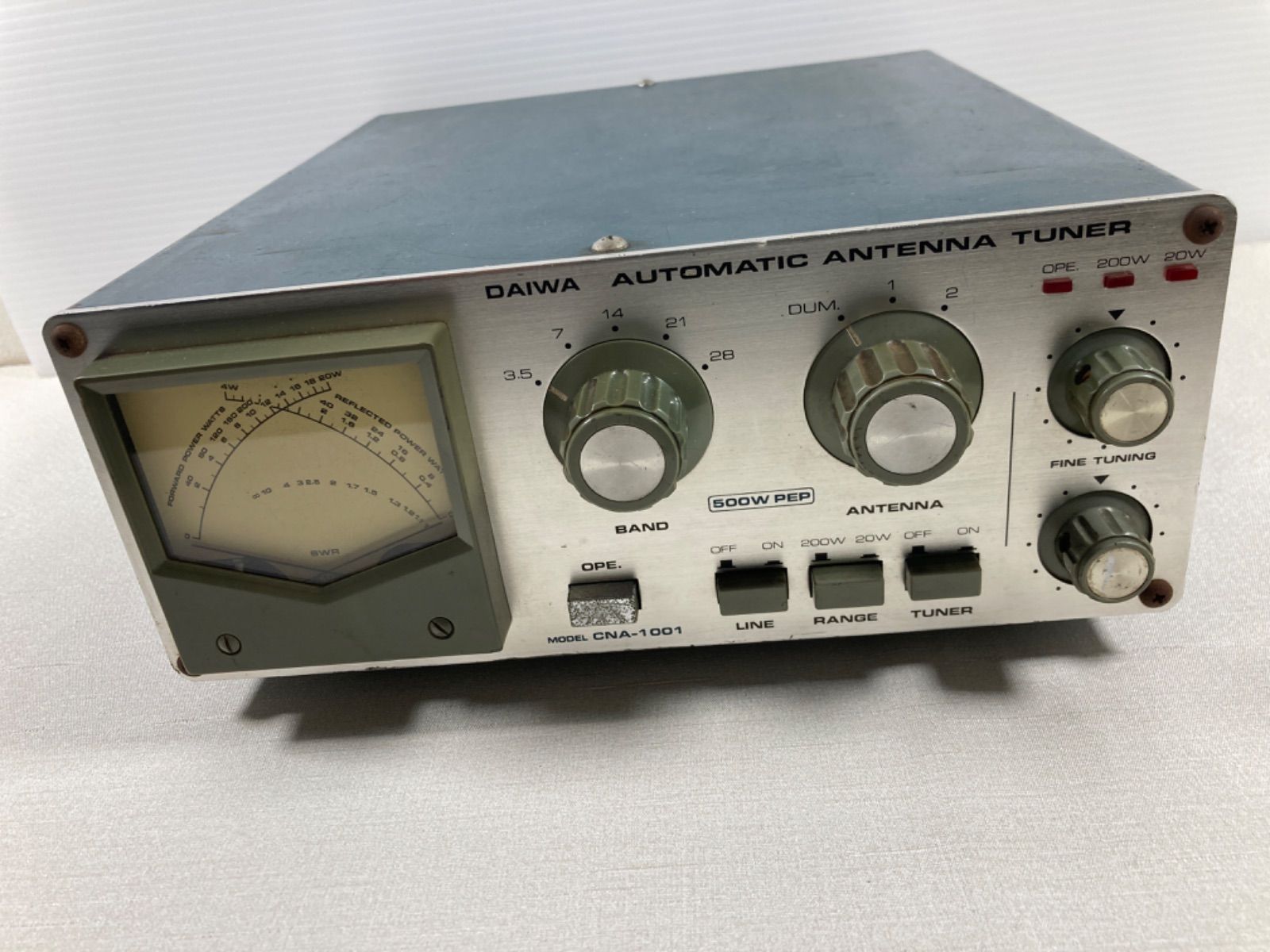 動作未確認 DAIWA（ダイワ） オートマチックアンテナチューナー MODEL
