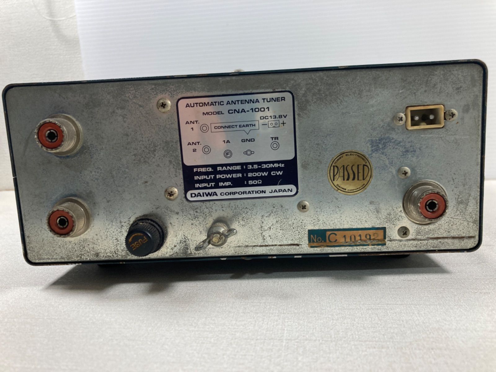 動作未確認 DAIWA（ダイワ） オートマチックアンテナチューナー MODEL