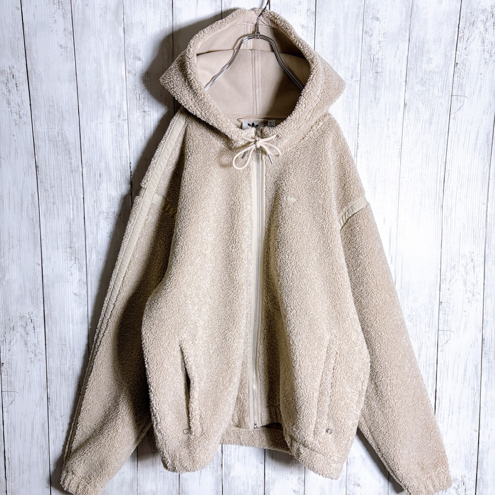 国内正規品】adidas Originals アディダス ボア フリース ベージュ 
