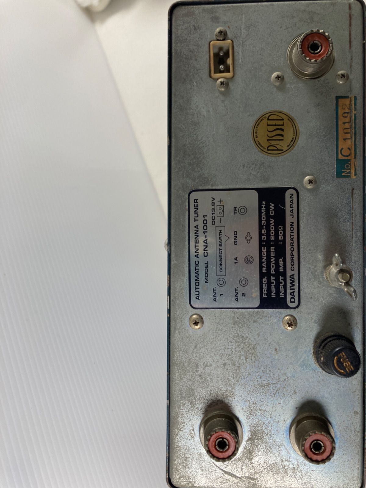 動作未確認 DAIWA（ダイワ） オートマチックアンテナチューナー MODEL