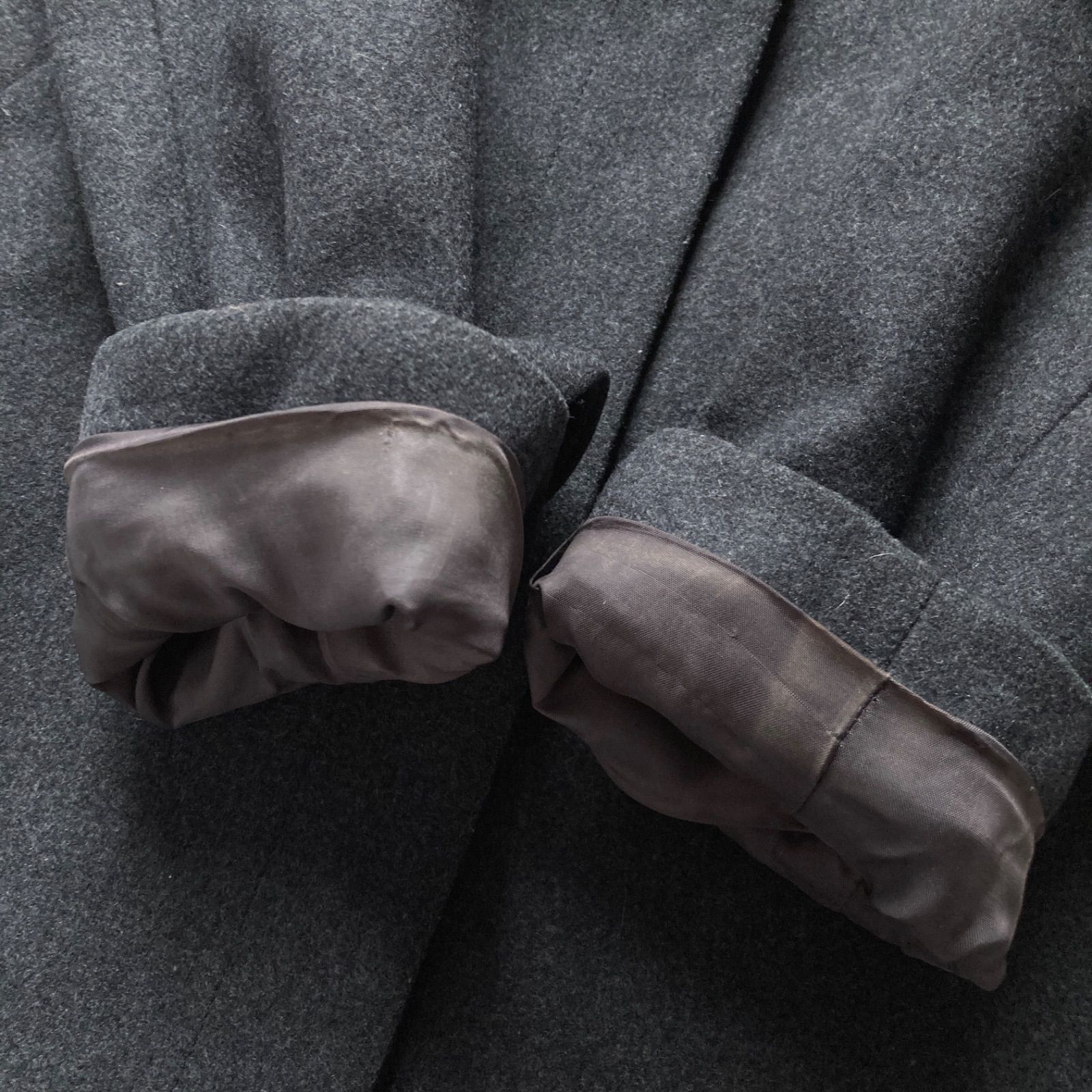 美品 theory luxe セオリーリュクス フーデットコート ロングコート 