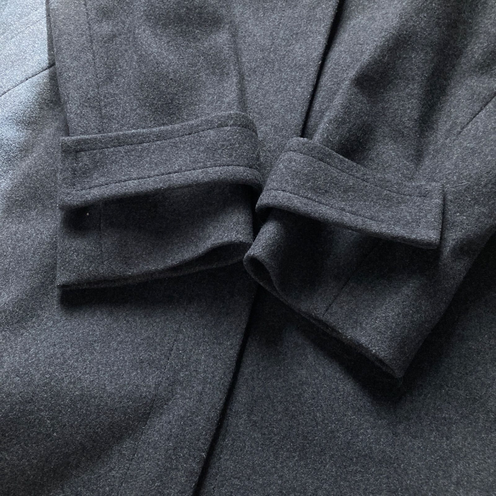 美品 theory luxe セオリーリュクス フーデットコート ロングコート