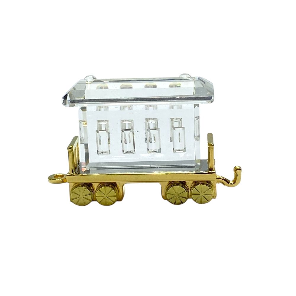 美品スワロフスキー　クリスタルメモリーズ　 トレインオブジェフィギュリン置物列車 スワロフスキー クリスタルメモリーズ トレイン オブジェ フィギュリン