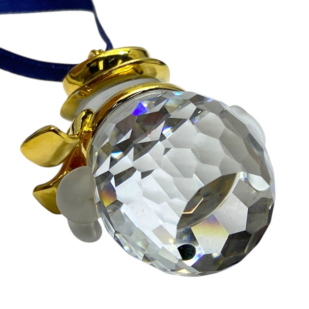 スワロフスキー オーナメント 雪だるま スノーマン オブジェ フィギュ