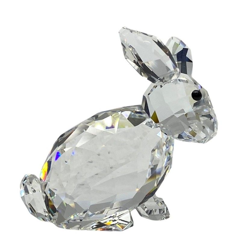 スワロフスキー ウサギ うさぎ ラビット 兎 干支 オブジェ フィギュ