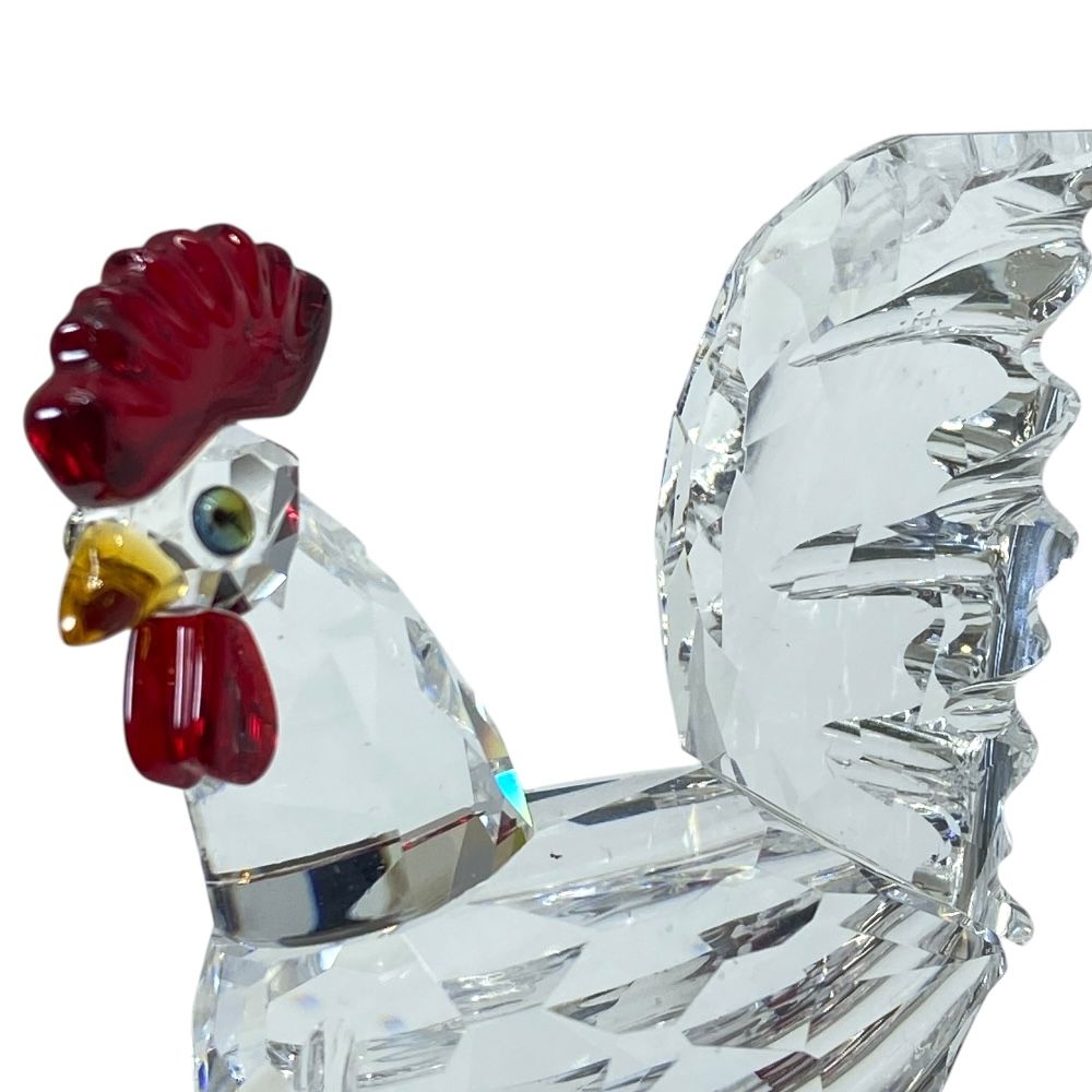 未使用 希少 2000年廃盤品 オーストリア製◆スワロフスキー『メンドリ（鶏）』 未使用 2000年廃盤品 オーストリア製◇スワロフスキー『レプリカ