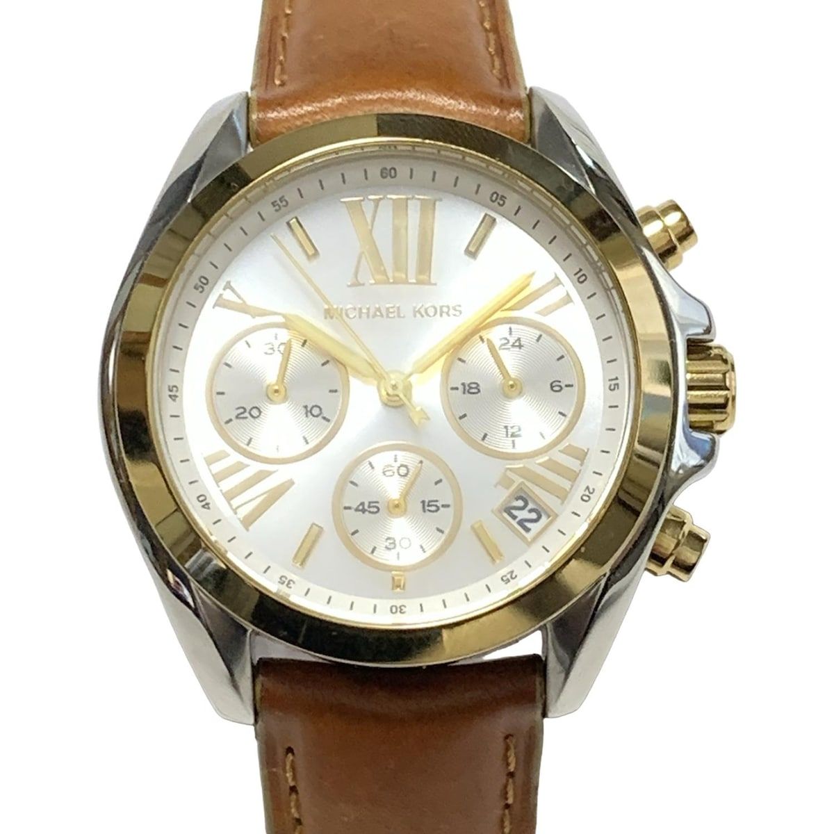 MICHAEL KORS(マイケルコース) 腕時計 - MK-2301 レディース SS/クロノ 