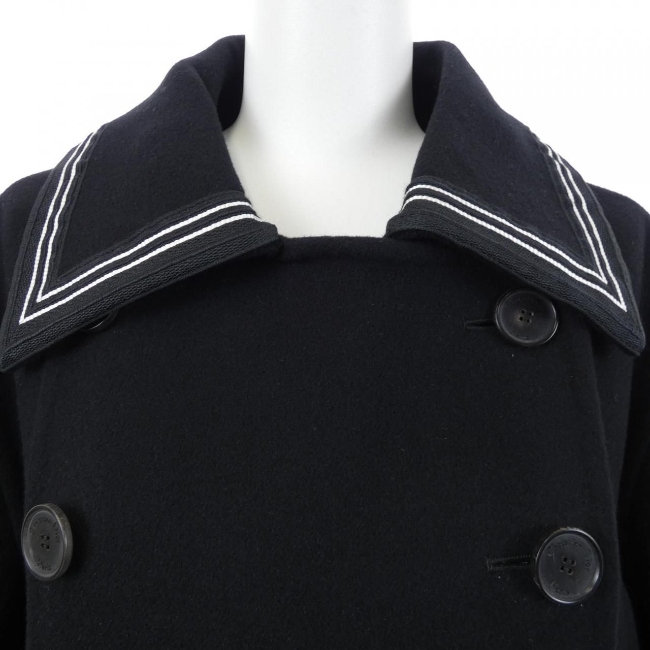 クリスチャンディオール CHRISTIAN DIOR ダブルブレストピーコート