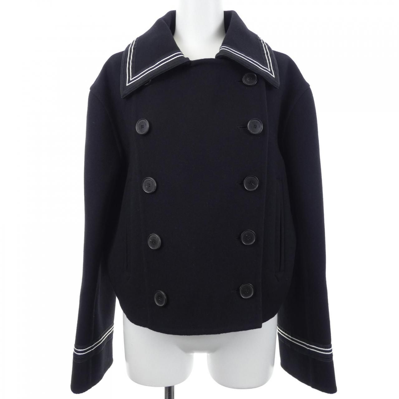 クリスチャンディオール CHRISTIAN DIOR ダブルブレストピーコート