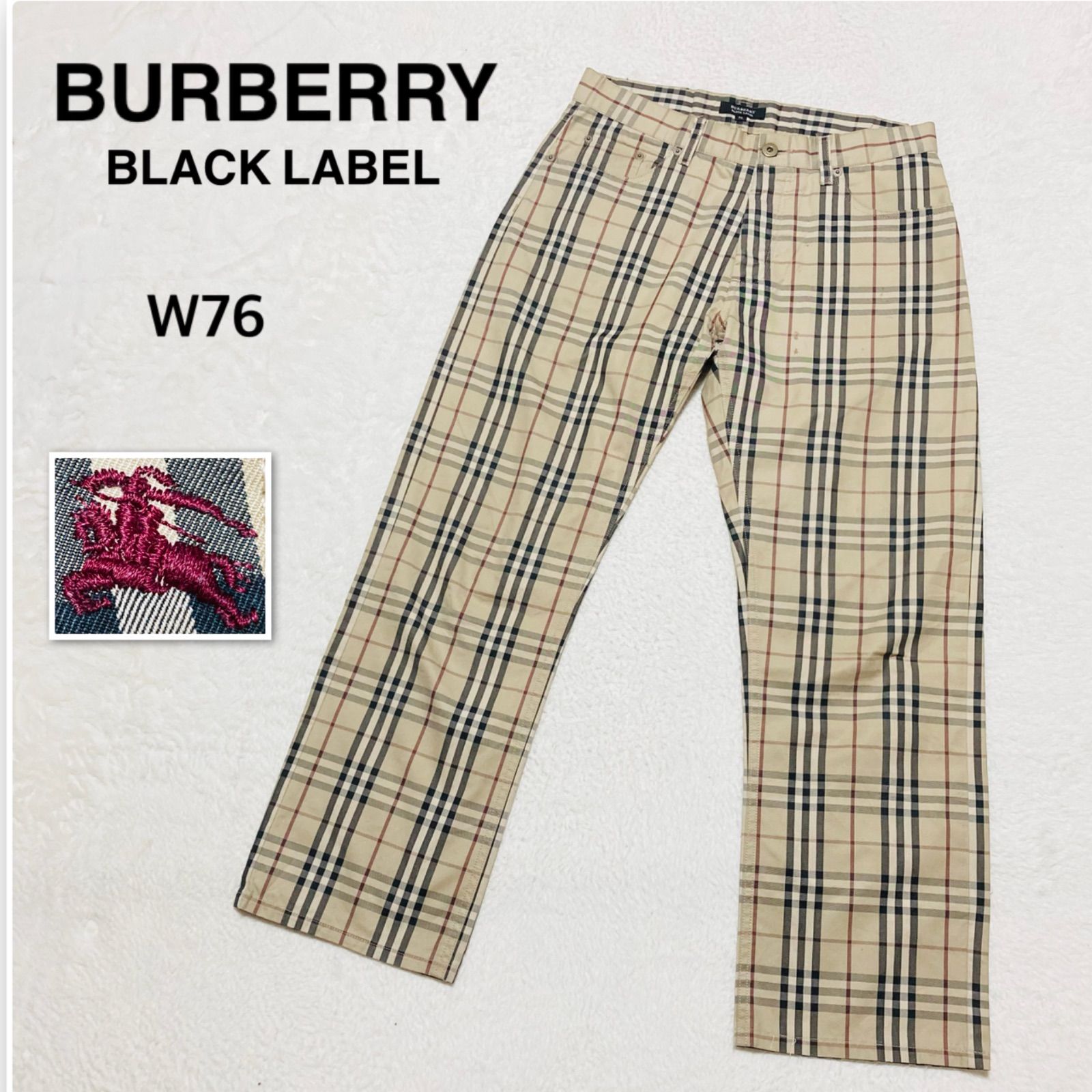 BURBERRY BLACK LABEL バーバリーブラックレーベル ノバチェック総柄