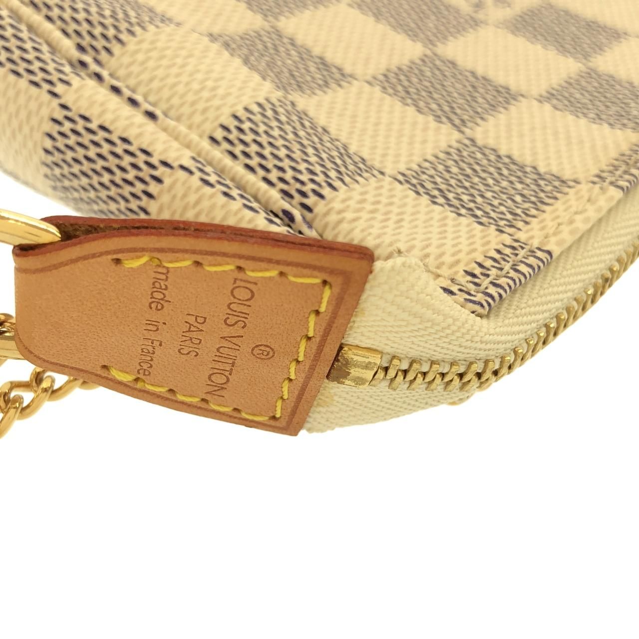 ルイヴィトン ダミエ アズール ミニ ポシェット アクセソワール N58010