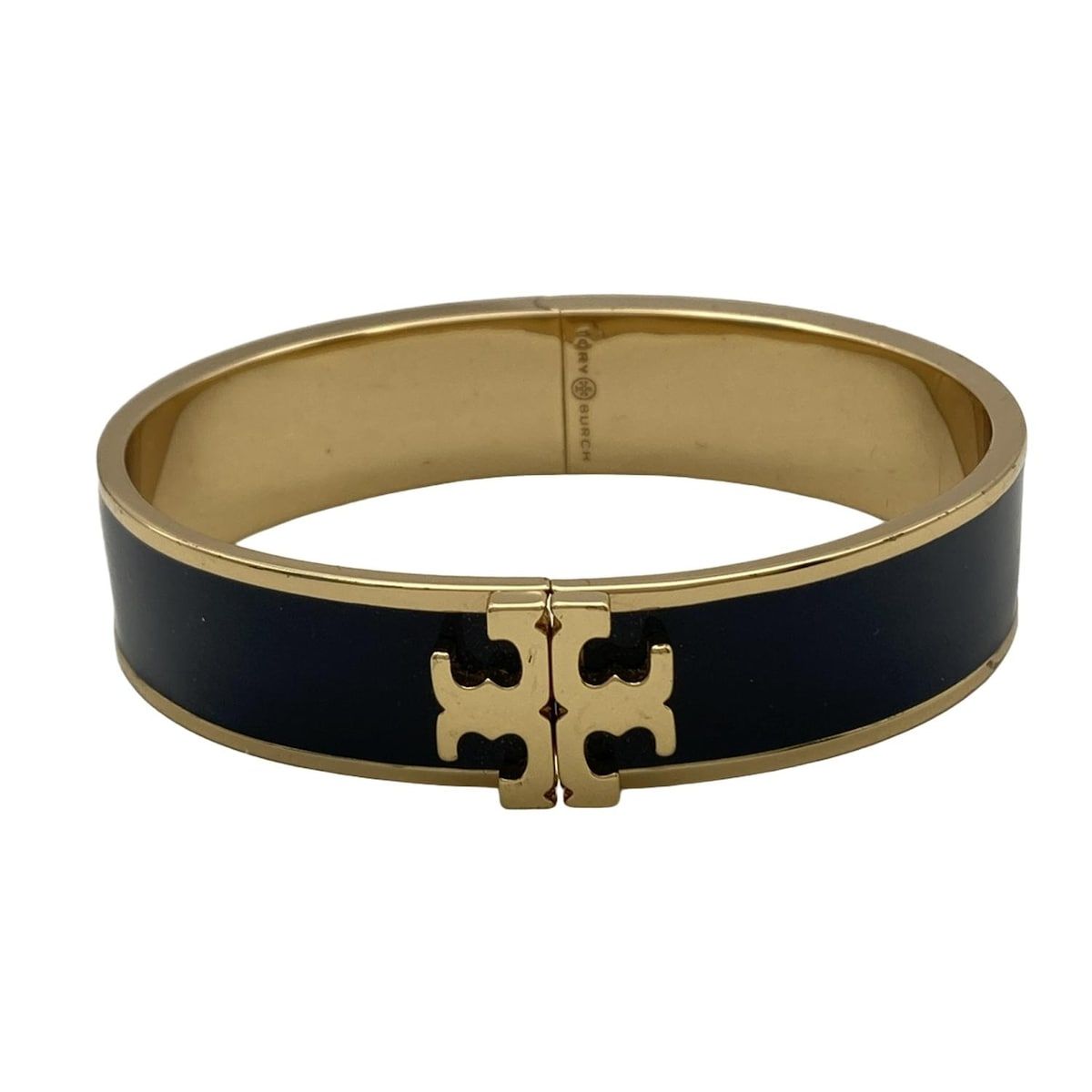 美品　トリーバーチベルト　ネイビー✖️ゴールド金具 美品 トリーバーチベルト ネイビー✖️ゴールド金具 美品 トリーバーチ
