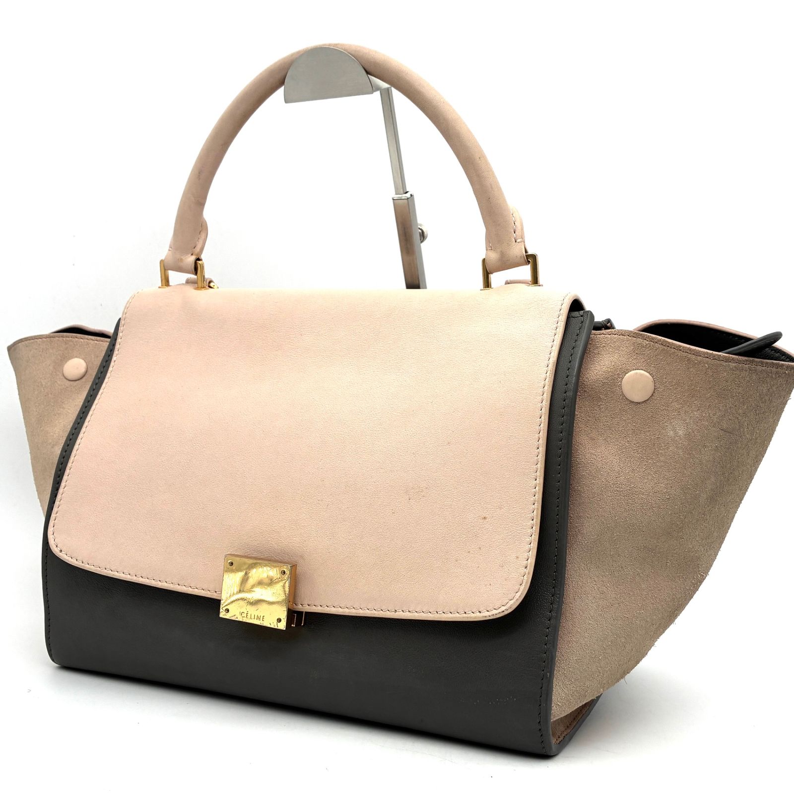 CELINE セリーヌ トラペーズ スモール ハンドバッグ トートバッグ