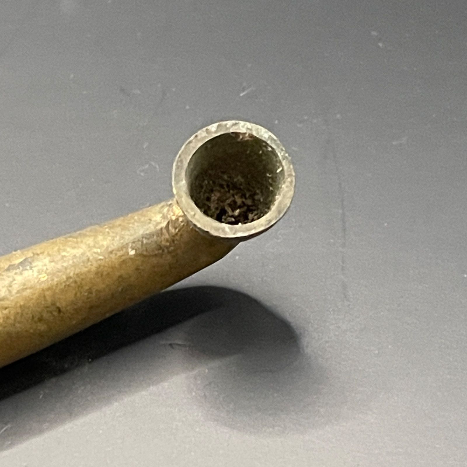 煙管　キセル　アンティーク　茶道具 長尺34cm】アンティーク 煙管（キセル）磁石反応なし 撮影小道具