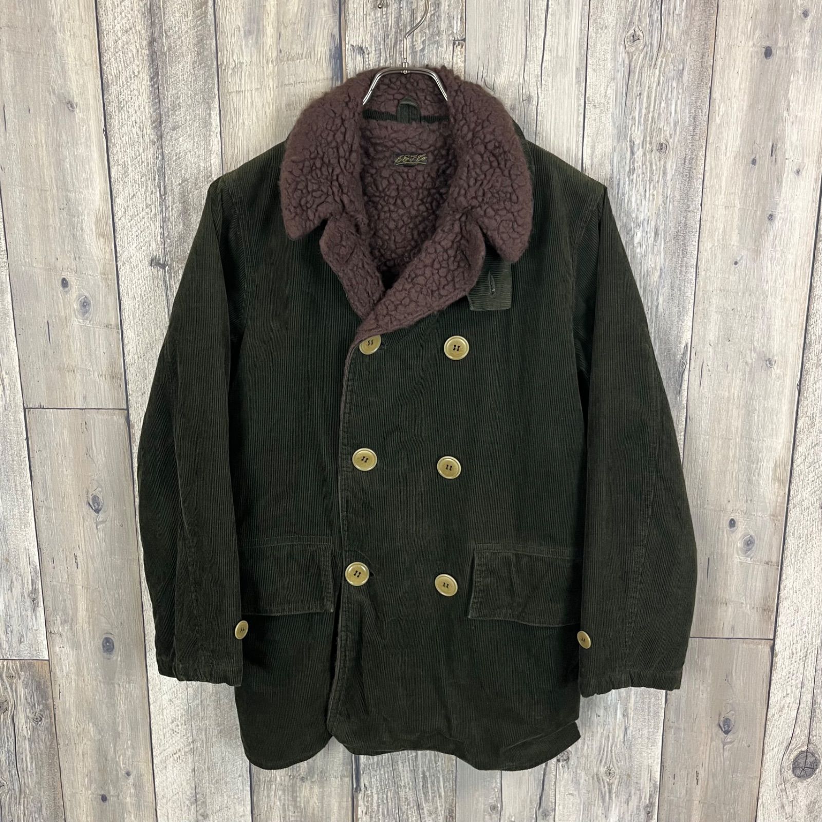 G&F Co. ジーアンドエフコー G&F WORKERS JEEP BOA COAT 日本製 ダーク 