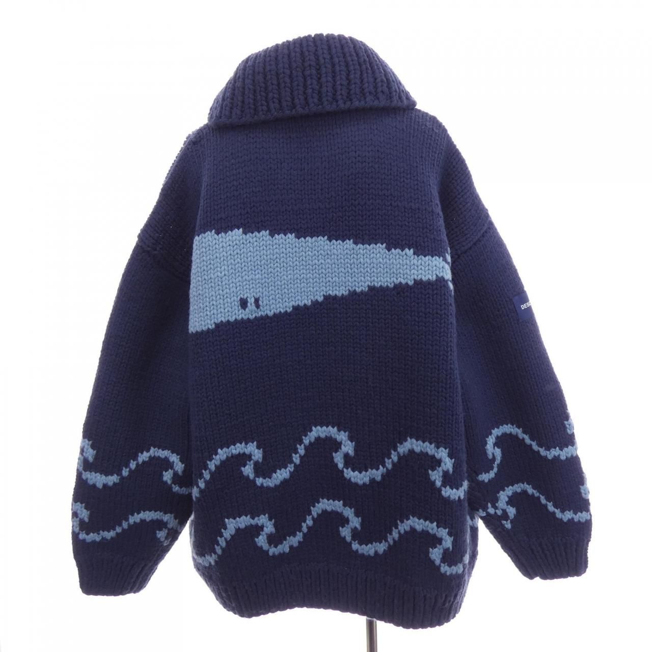ディセンダント DESCENDANT カーディガン CARDIGAN KNIT | 公式 (BLACK