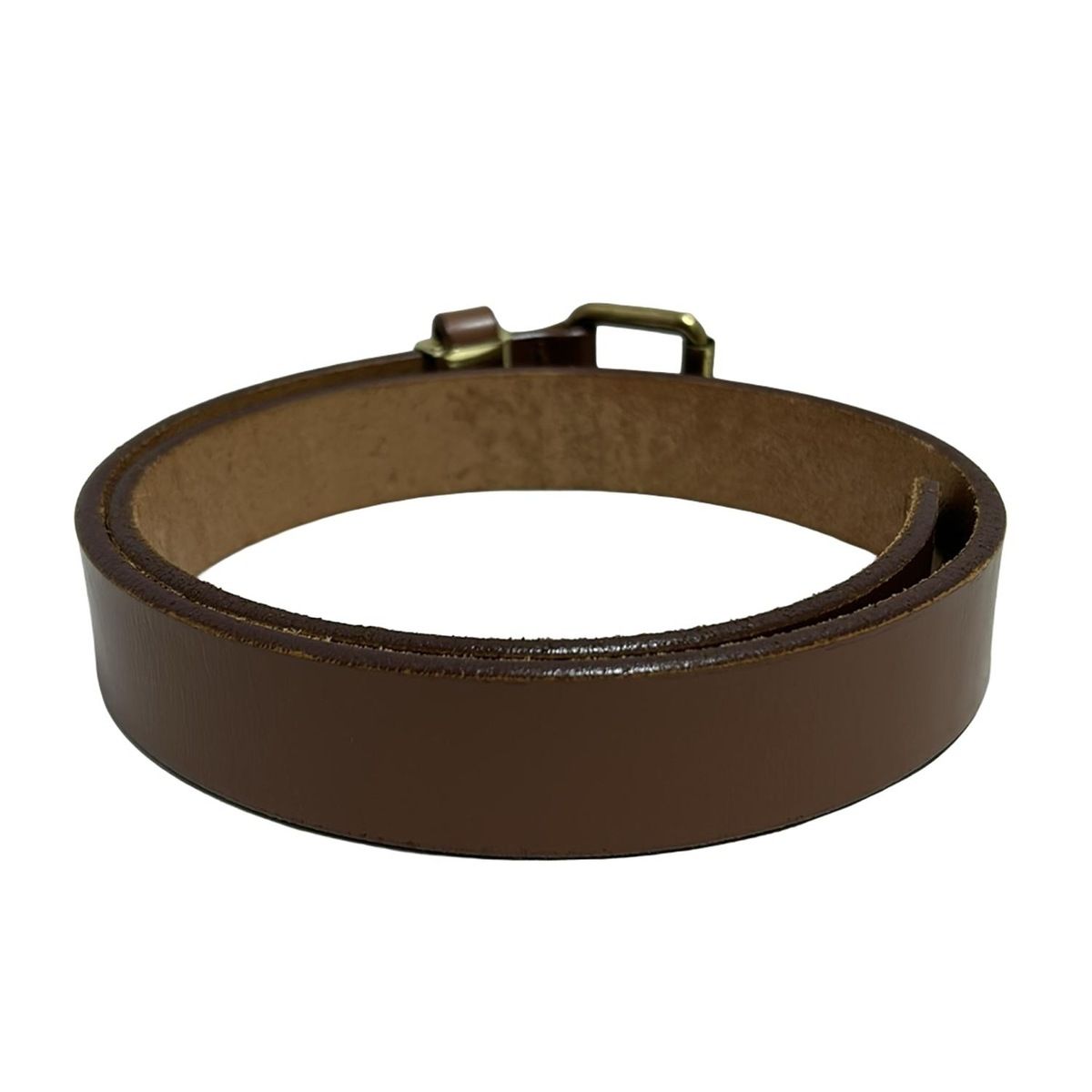 【美品】ポロラルフローレン ベルト ゴールド ブラウン POLO POLObyRalphLauren(ポロラルフローレン) ベルト - ブラウン×ゴールド