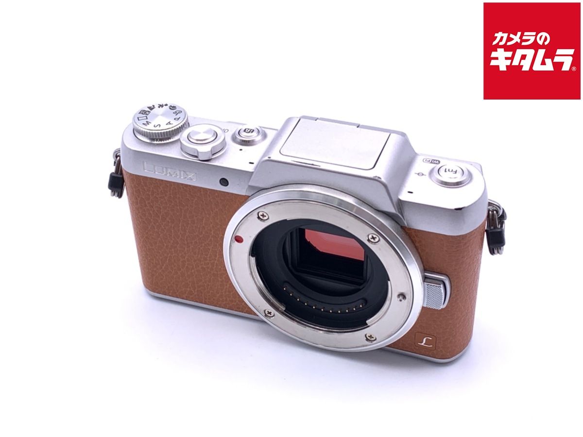 中古】 【並品】 パナソニック DMC-GF7 ボディ ブラウン - メルカリ