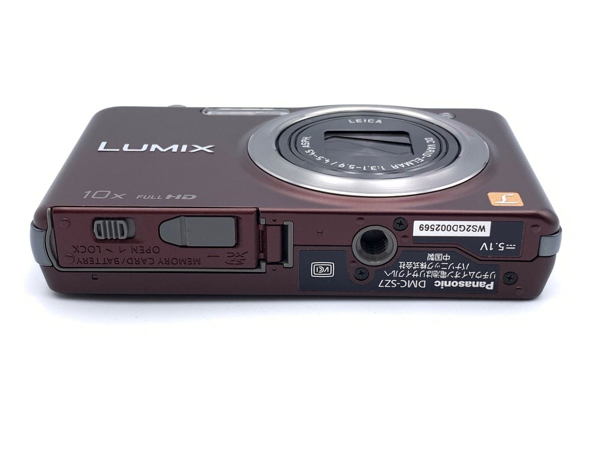 中古】 【良品】 パナソニック LUMIX DMC-SZ7 ブラウン - メルカリ