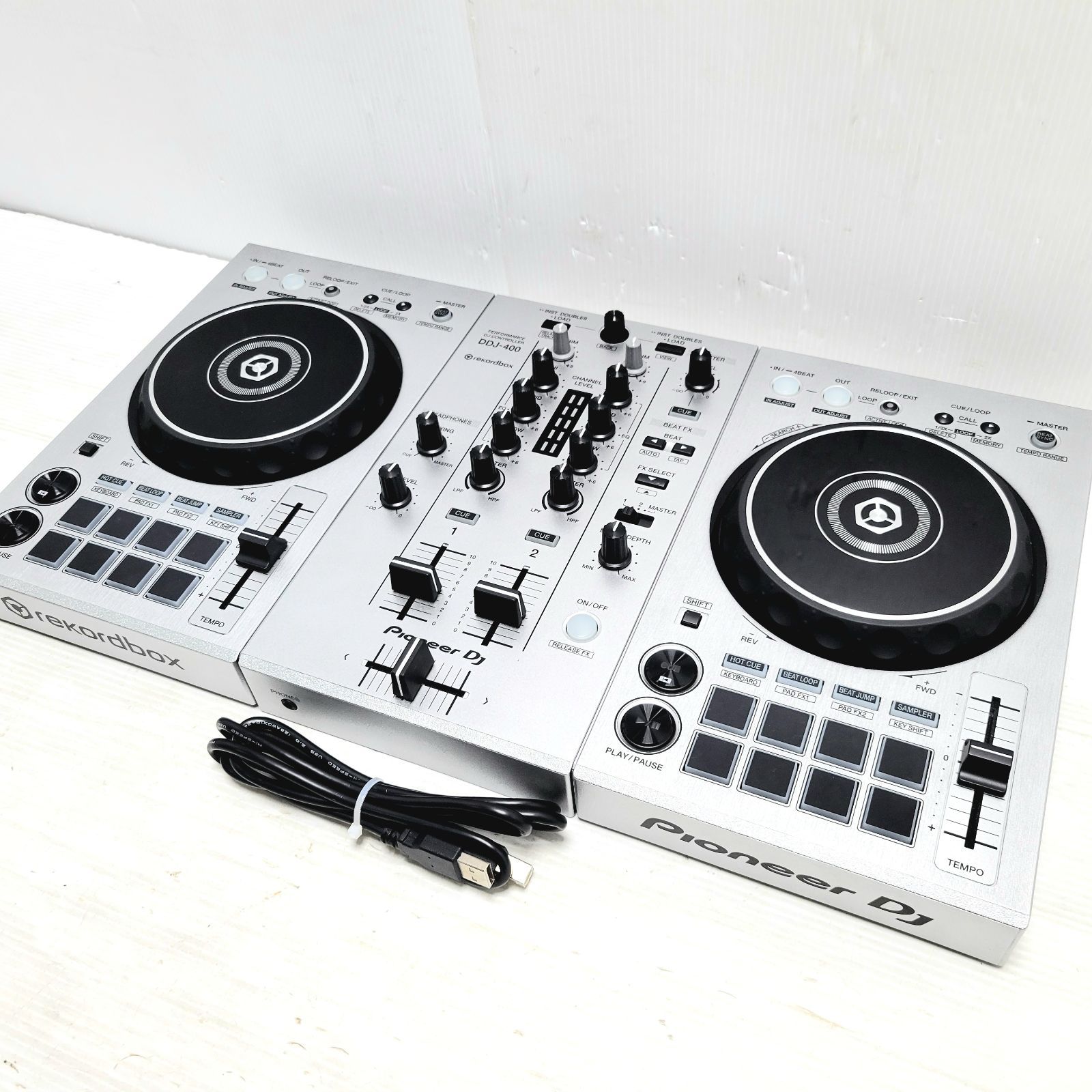 正常動作品】【極美品】Pioneer DJ DJコントローラー DDJ-400-S 限定