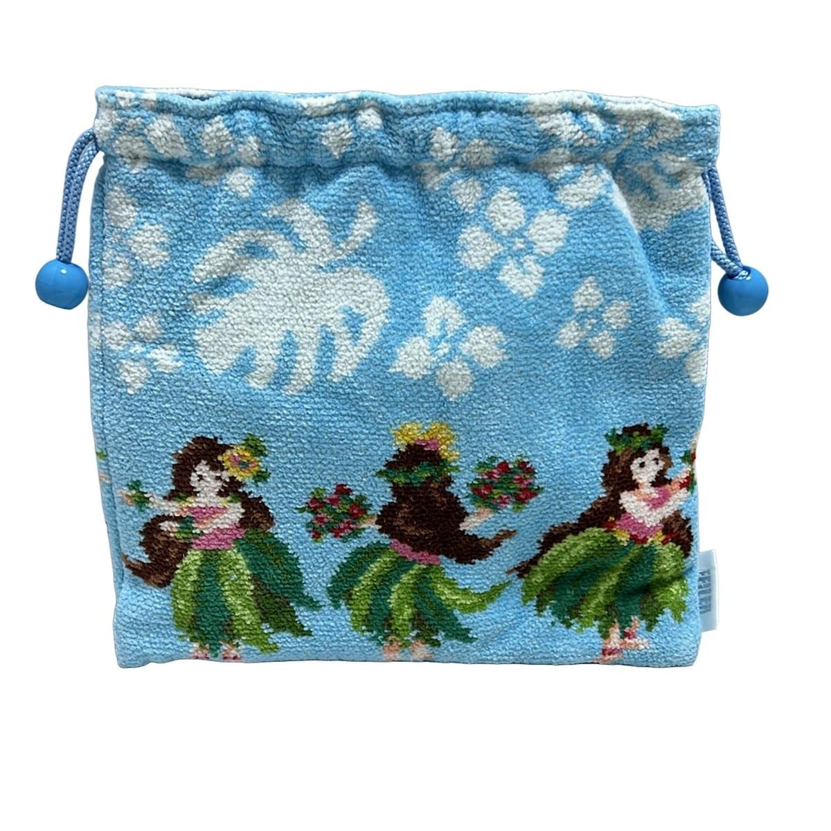 FEILER(フェイラー) ポーチ新品同様 - ライトブルー×グリーン×マルチ