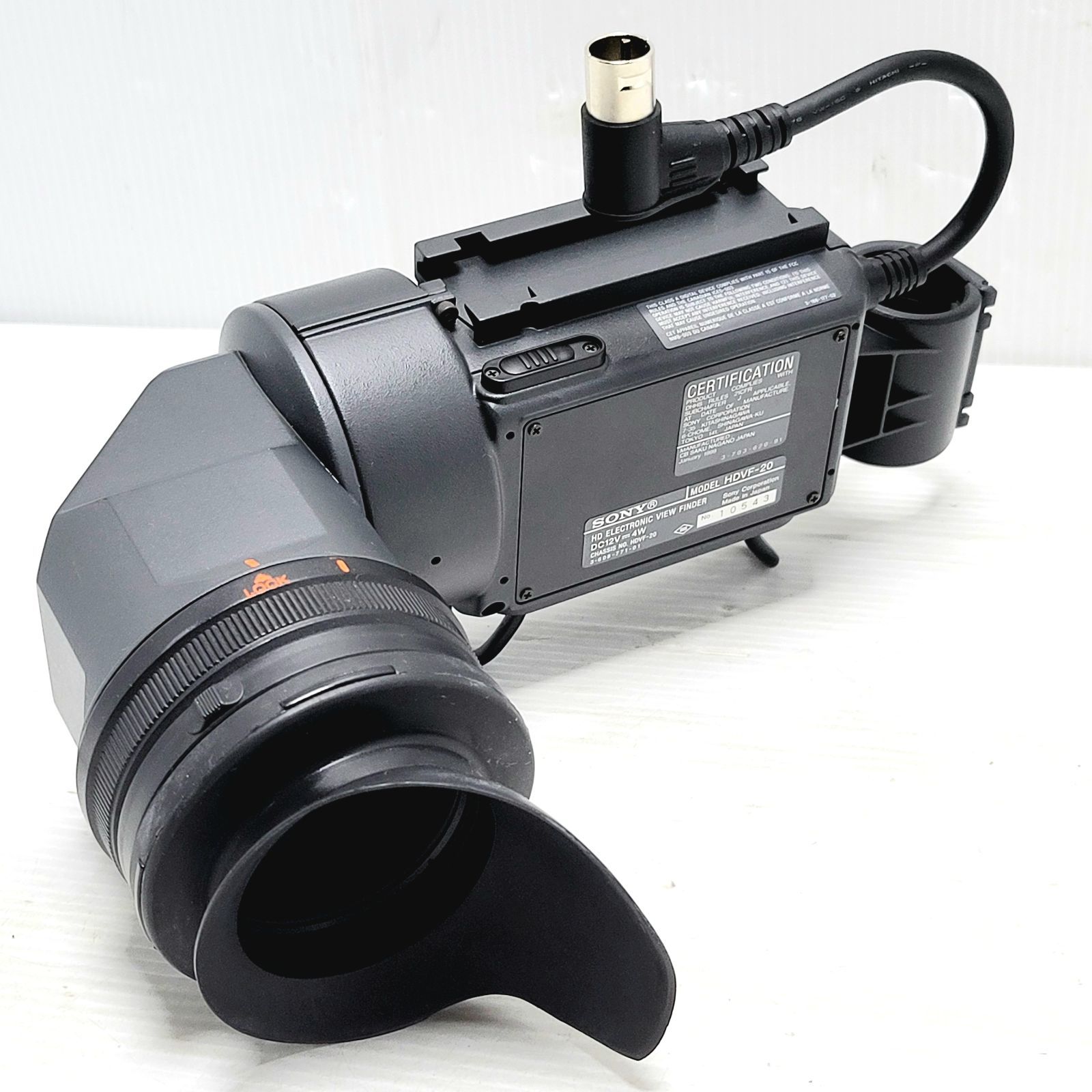 正常動作品】SONY HDVF-20 HD電子ビューファインダー ジャンク - メルカリ