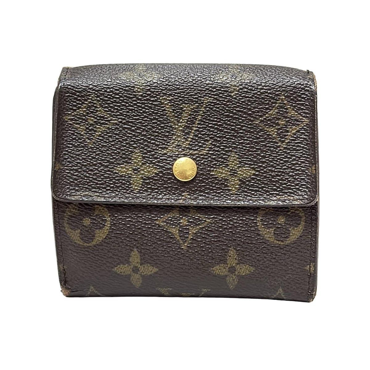 LOUIS VUITTON(ルイヴィトン) Wホック財布 モノグラム ポルトモネビエ