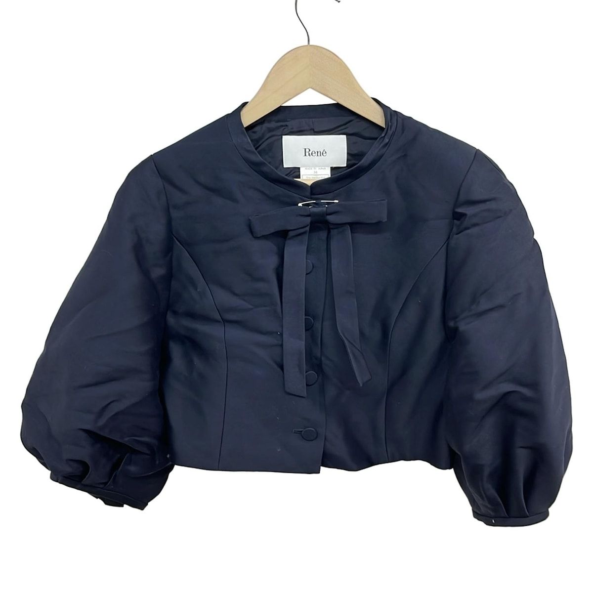 Rene(ルネ) ジャケット サイズ36 S レディース - ダークネイビー 七分