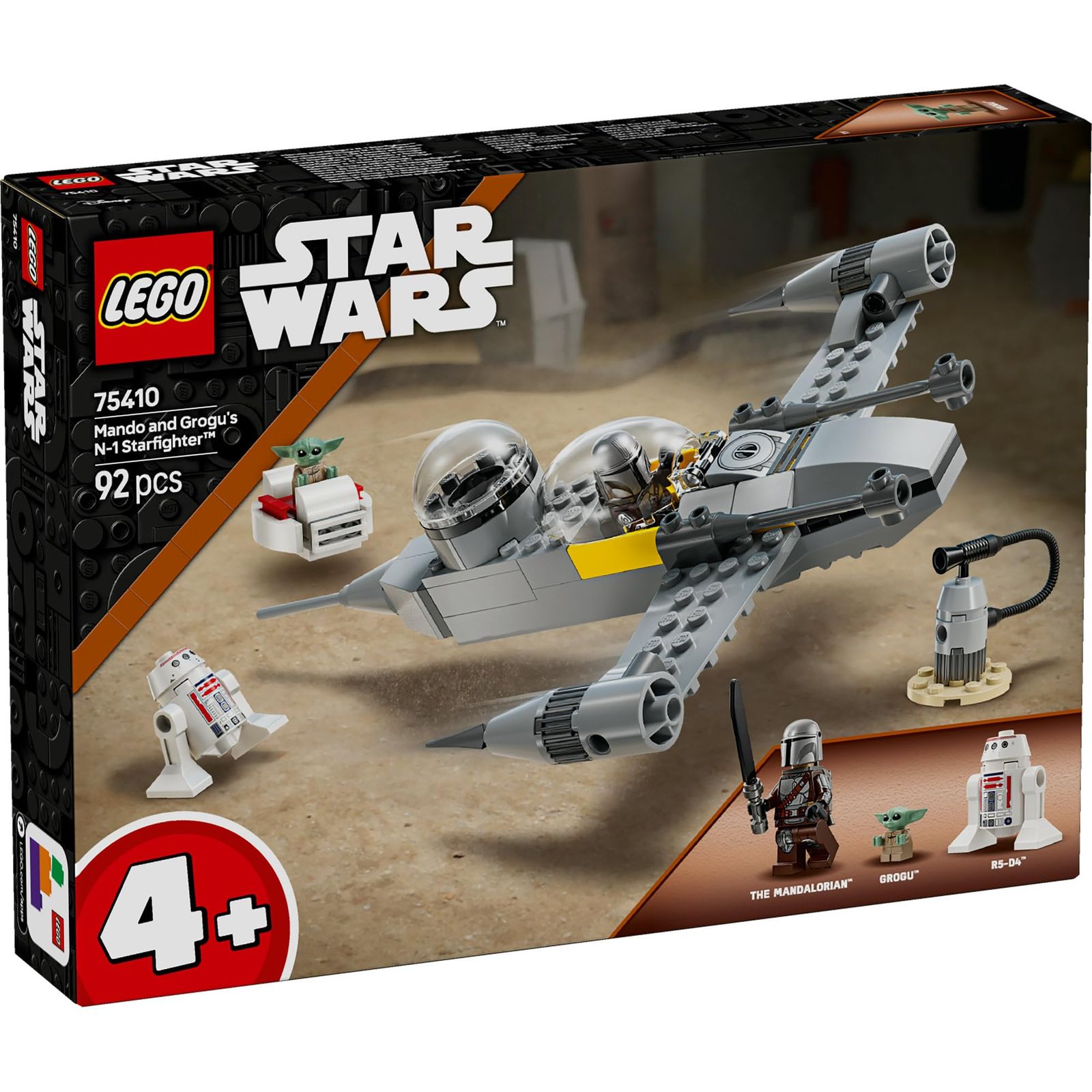 レゴ(LEGO) スター・ウォーズ マンダロリアンとグローグーのN-1スター