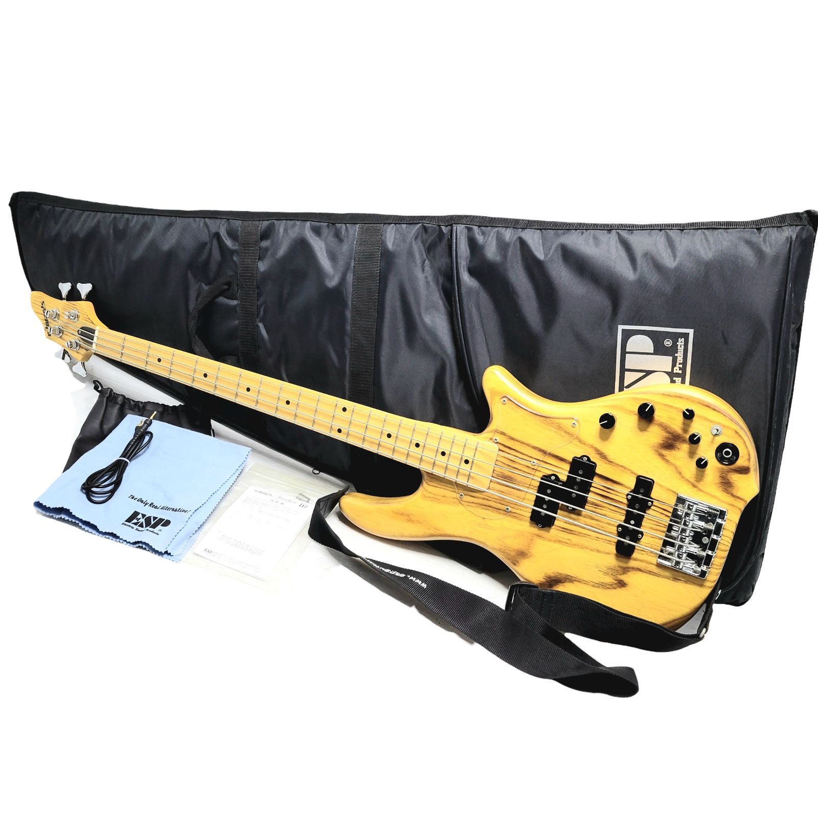 正常動作品】Edwards E-BB-145/M SBN エレキベース ケース付き - メルカリ