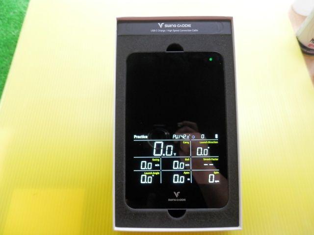 弾道測定器 即決 Y78 中古良品 スイング キャディ SC4