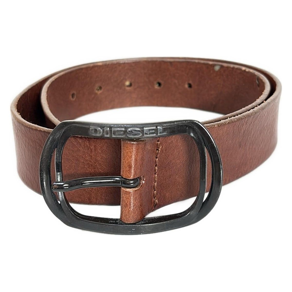 DIESEL(ディーゼル) ベルト 80/32 - ダークブラウン レザー - メルカリ