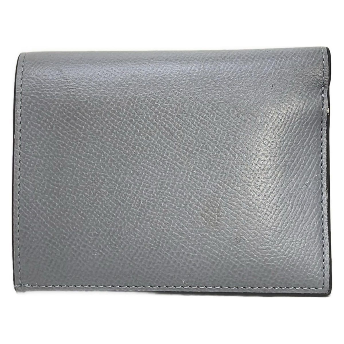 ボナベンチュラ　グレー 二つ折り財布 BONAVENTURA(ボナベンチュラ) 2つ折り財布 - グレー レザー - メルカリ