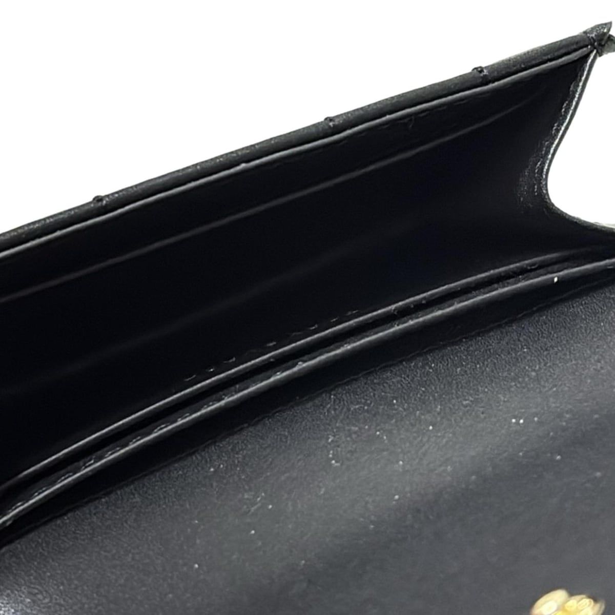 TORY BURCH(トリーバーチ) 名刺入れ - 黒 キルティング レザー - メルカリ