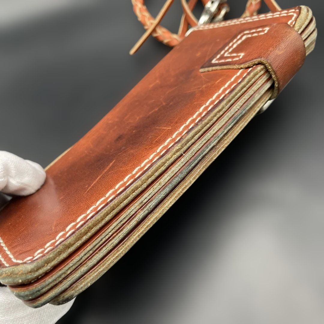 Red Wing 本革レザー 長財布 ウォレットロープ付き ロングウォレット