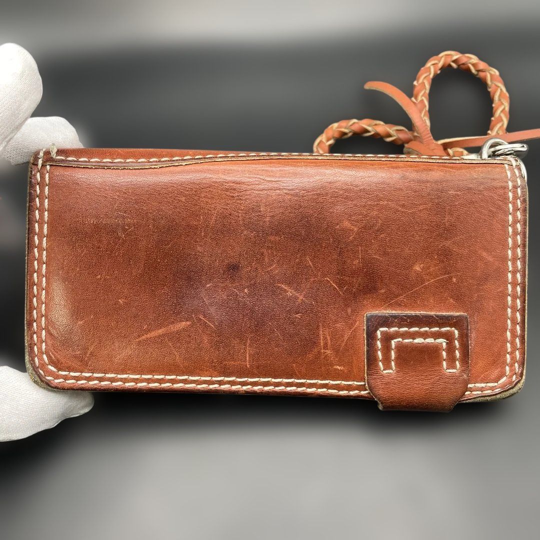 Red Wing 本革レザー 長財布 ウォレットロープ付き ロングウォレット