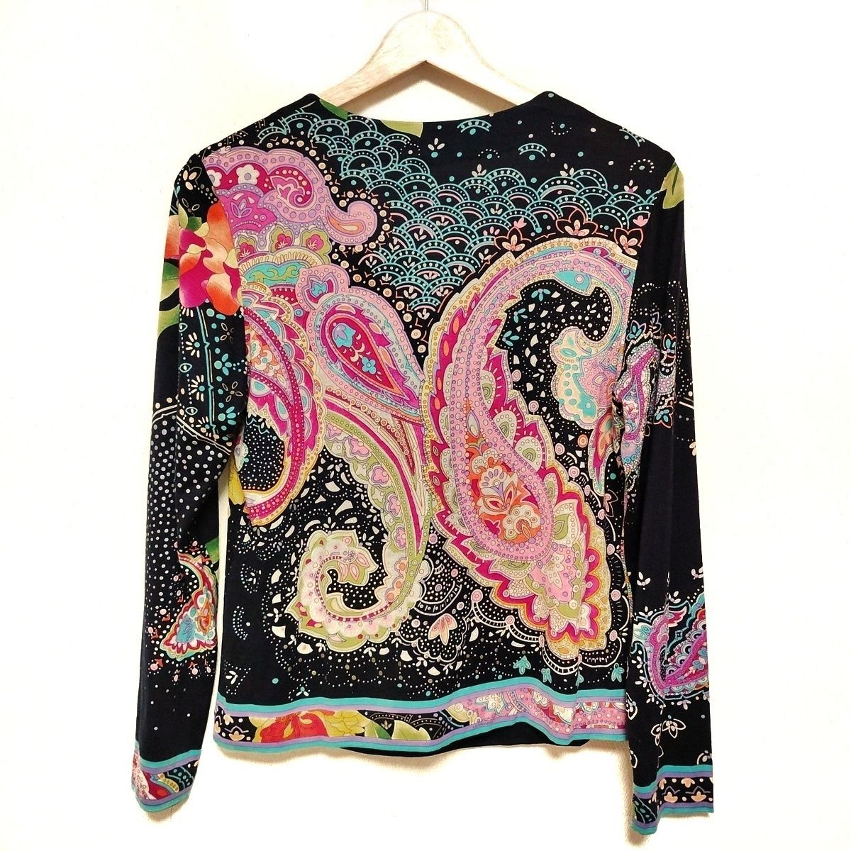 LEONARD(レオナール) 長袖カットソー サイズLL レディース - ダーク