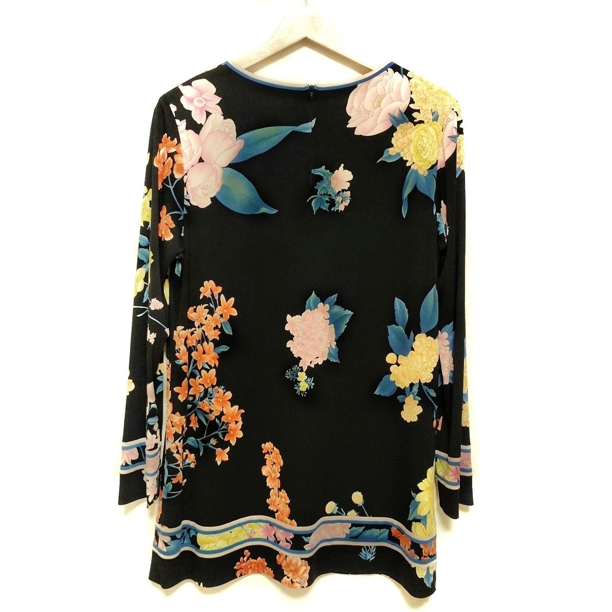 LEONARD 半袖チュニック サイズ42 LEONARD FASHION 花柄 半袖チュニック サイズ38